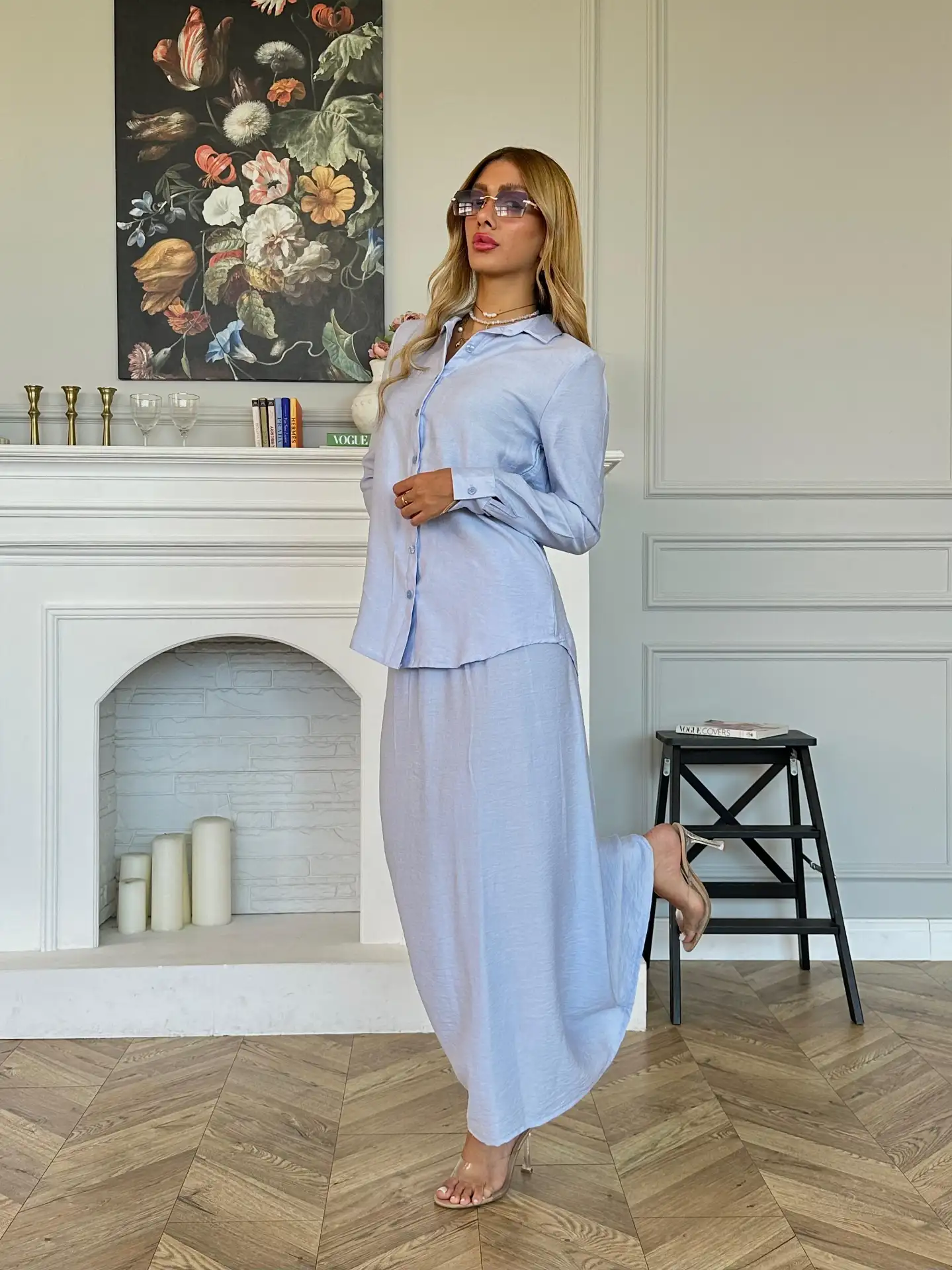 חליפת ליאל תכלת