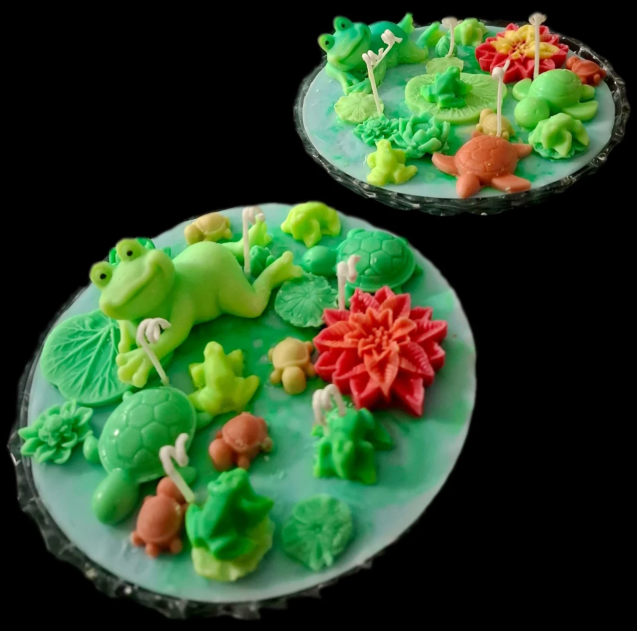 צפרדעים בביצה