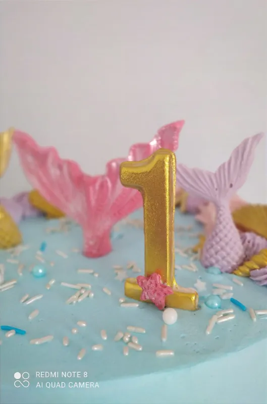 עוגה מעוצבת בעיצוב מושלם!!!!  עוגת בת הים🧜