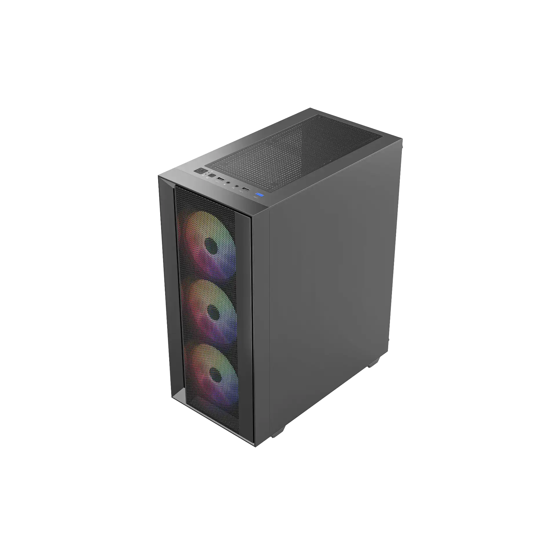 מארז גיימינג HERO ONE Black ARGB