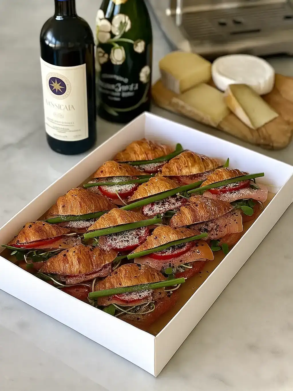 מגש קרואסנדוויץ' ( 12 יח')