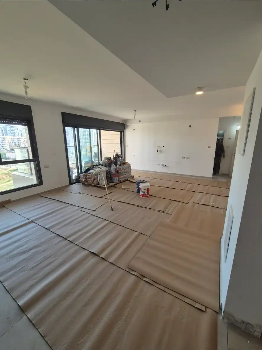 ביצוע עבודת צבע נכון.