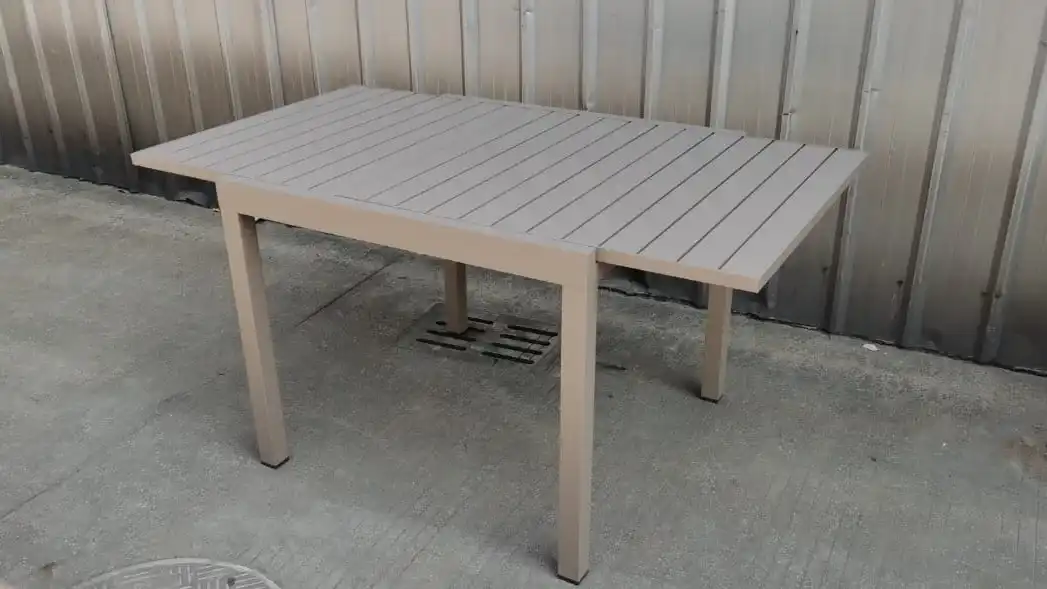 שולחן אלומיניום 90 סמ נפתח ל150 סמ