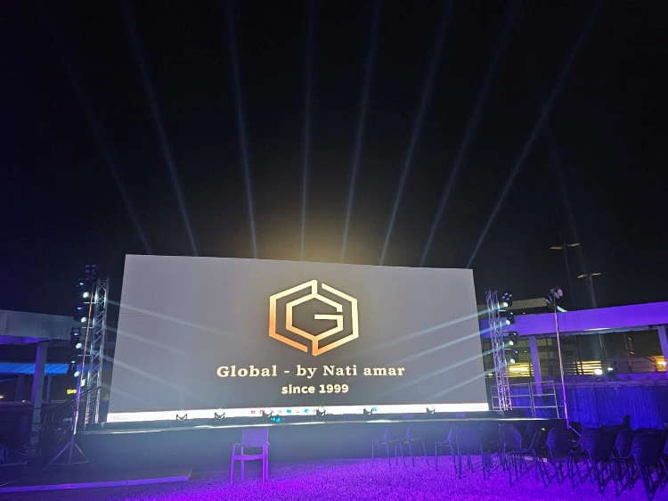 מסכי לד, הקרנות ופלזמות