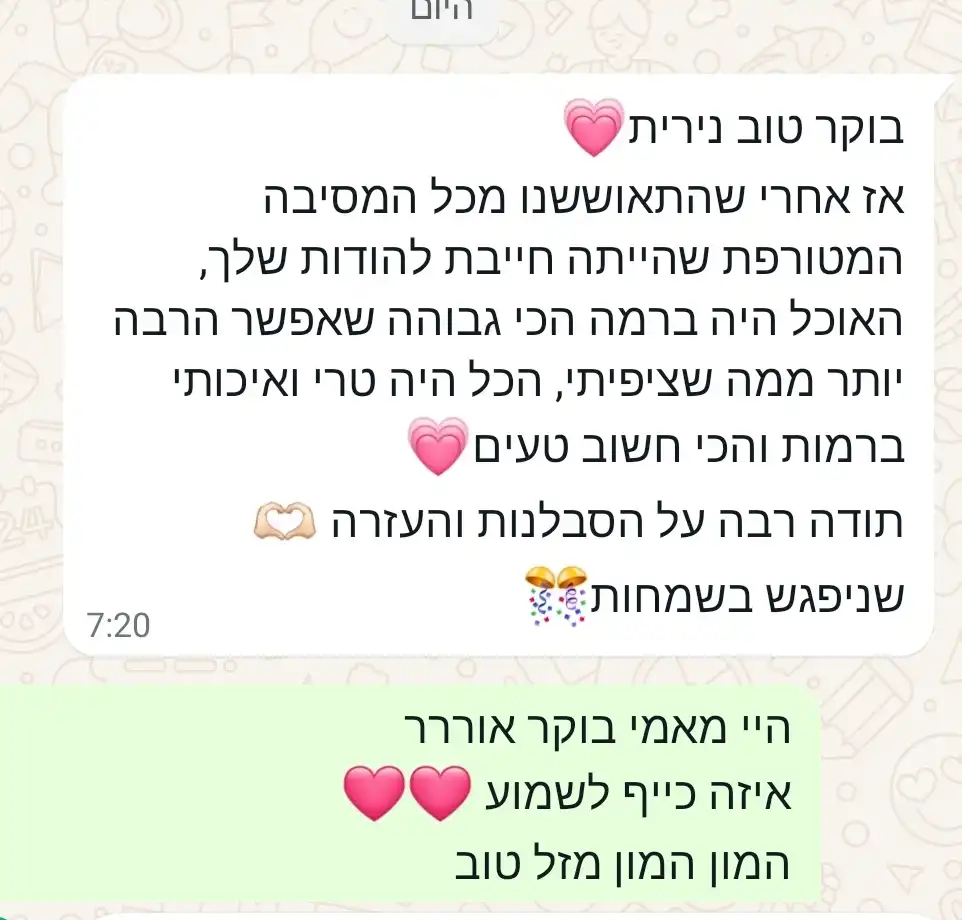 המלצות חמות מלקוחות