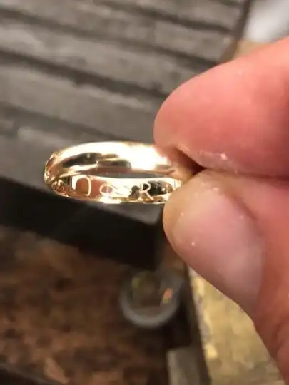 14k wedding ring