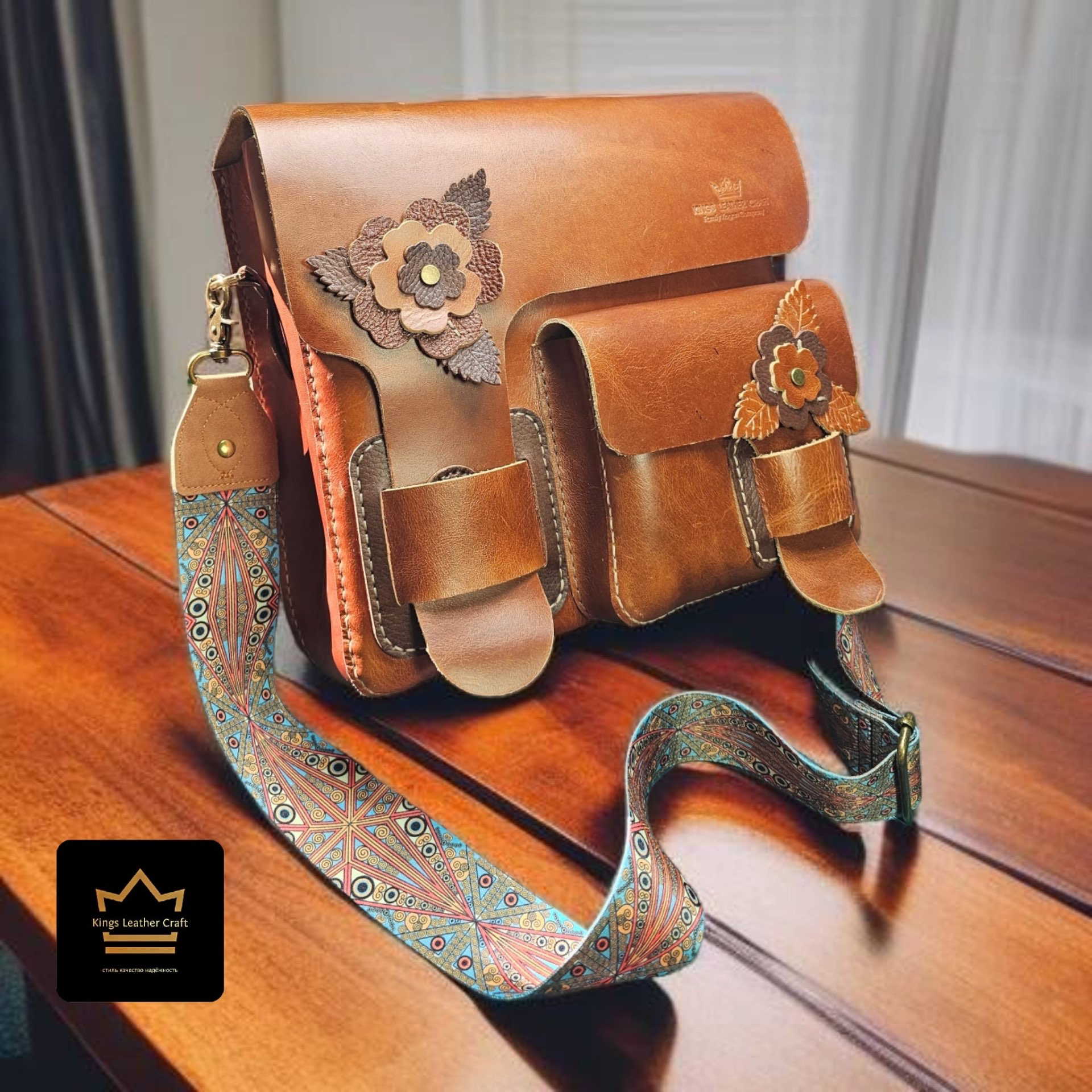 תיק צד Brown exclusive