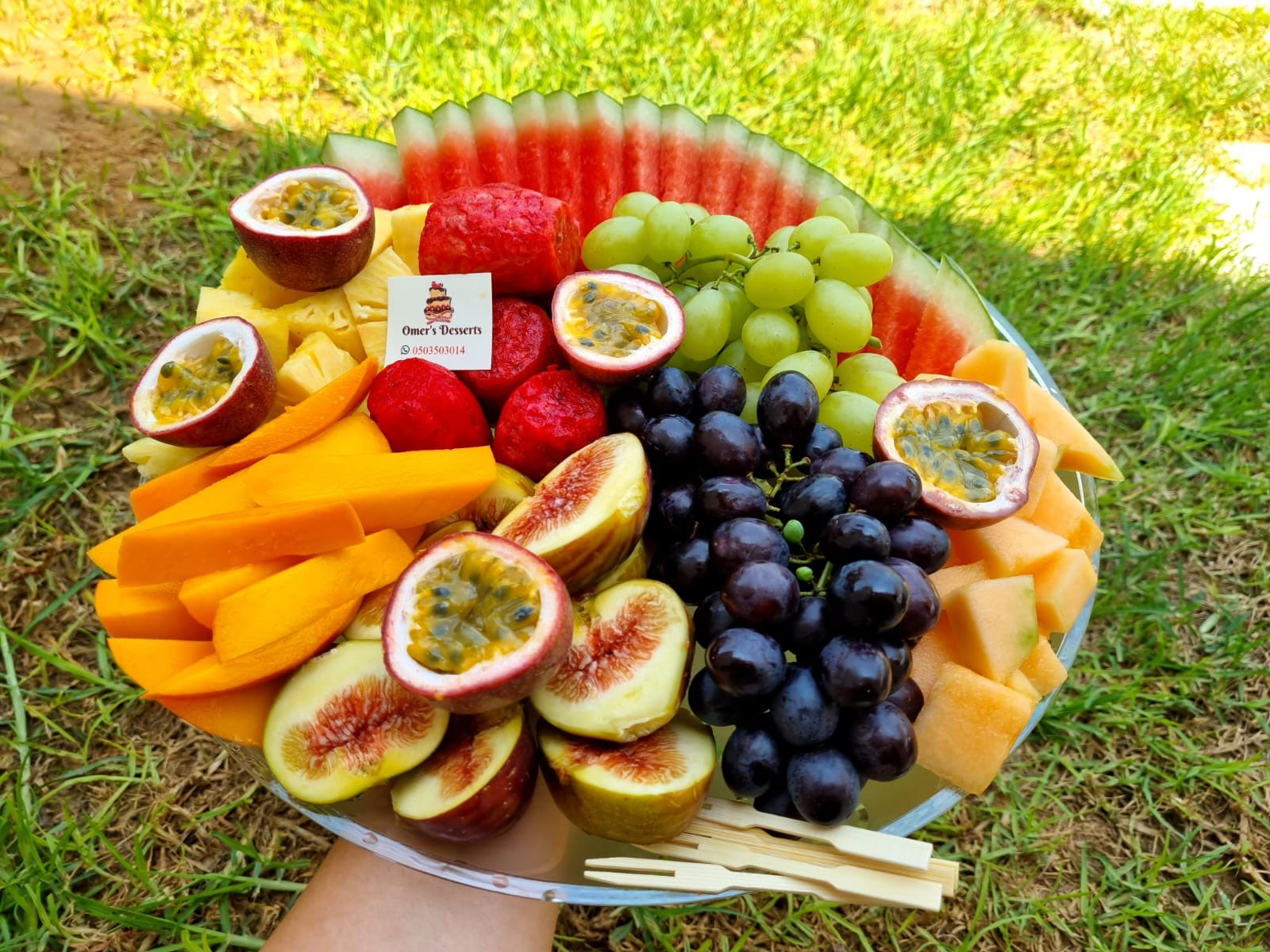 מגש פירות מעוצבים