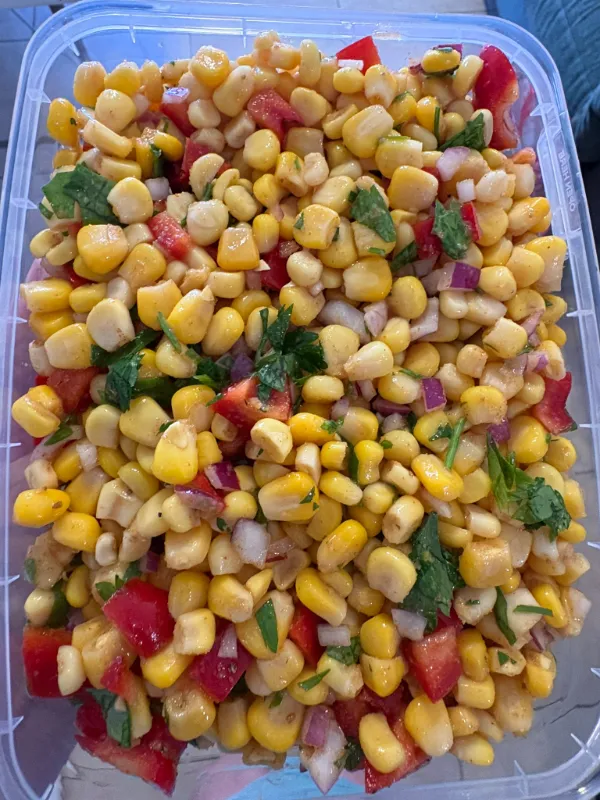 1 liter of corn salad