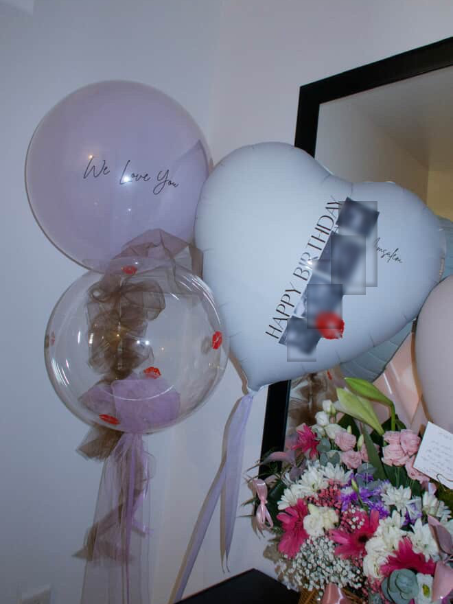 סט בלונים סגול לילך – אלגנטיות, רוך וקסם בעיצוב מושלם