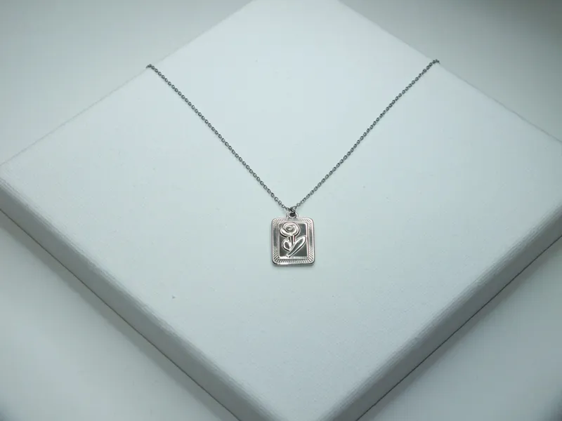 שרשרת "ROSE" כסף