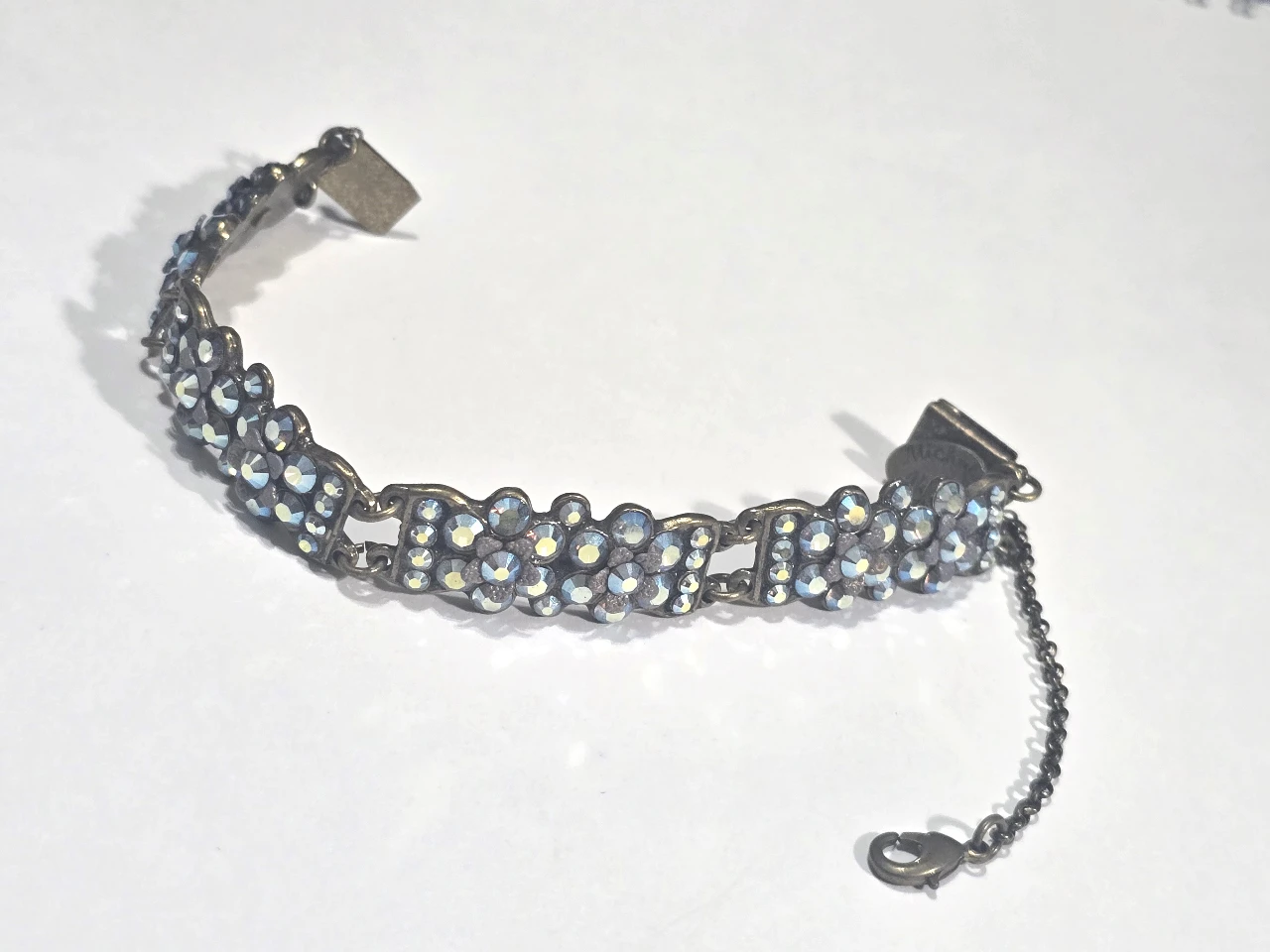 צמיד מבית מיכל נגרין אבני סברובסקי בתורכיז