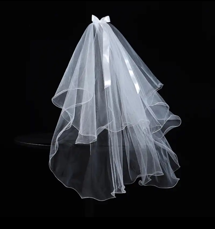 סיכת הינומה דגם פפיון 🎀