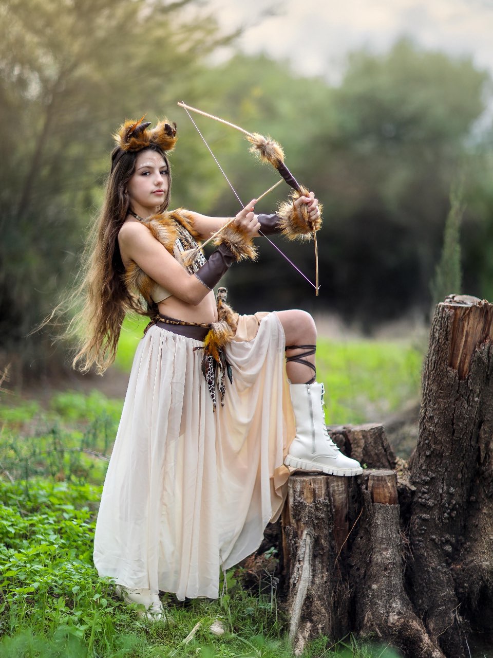 תחפושת ציידת ג׳ונגל