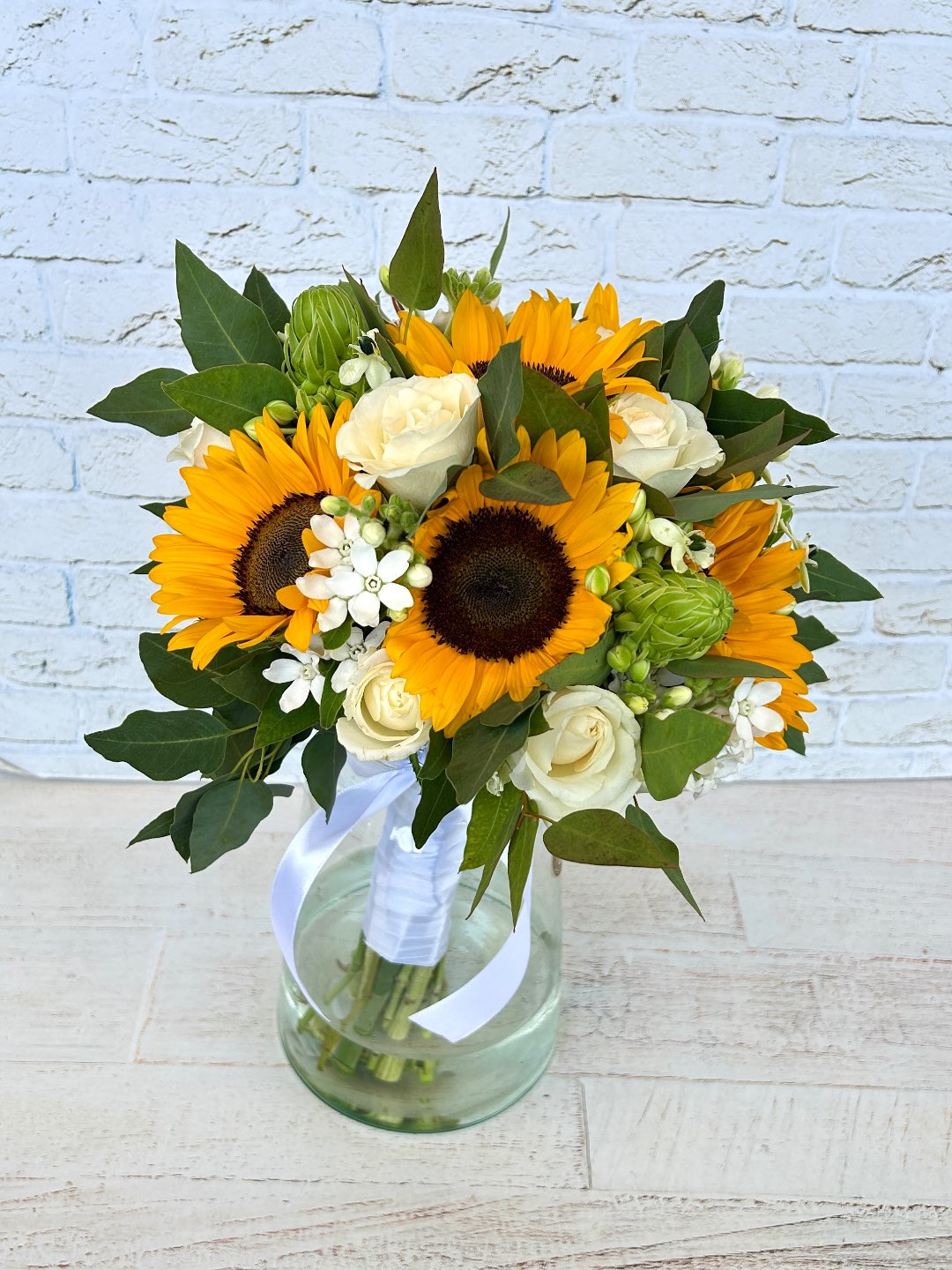 זר כלה חמניות 350₪