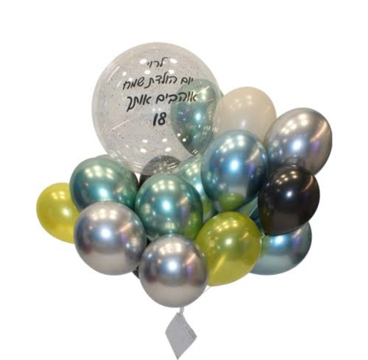 זרי בלונים מעוצב לפי בחירה אישית