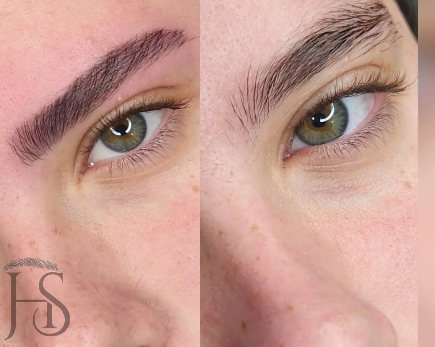 עיצוב גבות בתוספת צבע/ הרמת גבות 