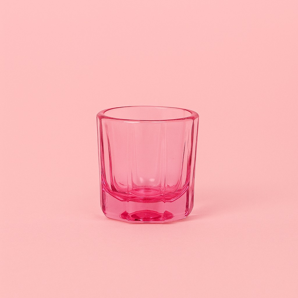 כוסית לצבע - וורוד