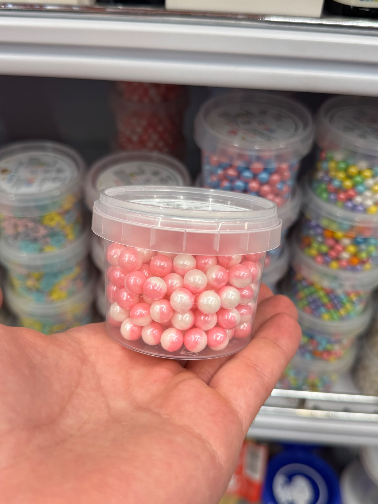 סוכריות ורוד לבן 80 גרם