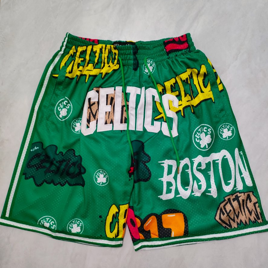 מכנס NBA - בוסטון סלטיקס גרפיטי ירוק
