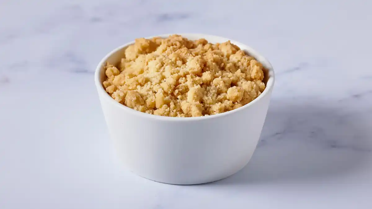 קראמבל תפוחים קינמון