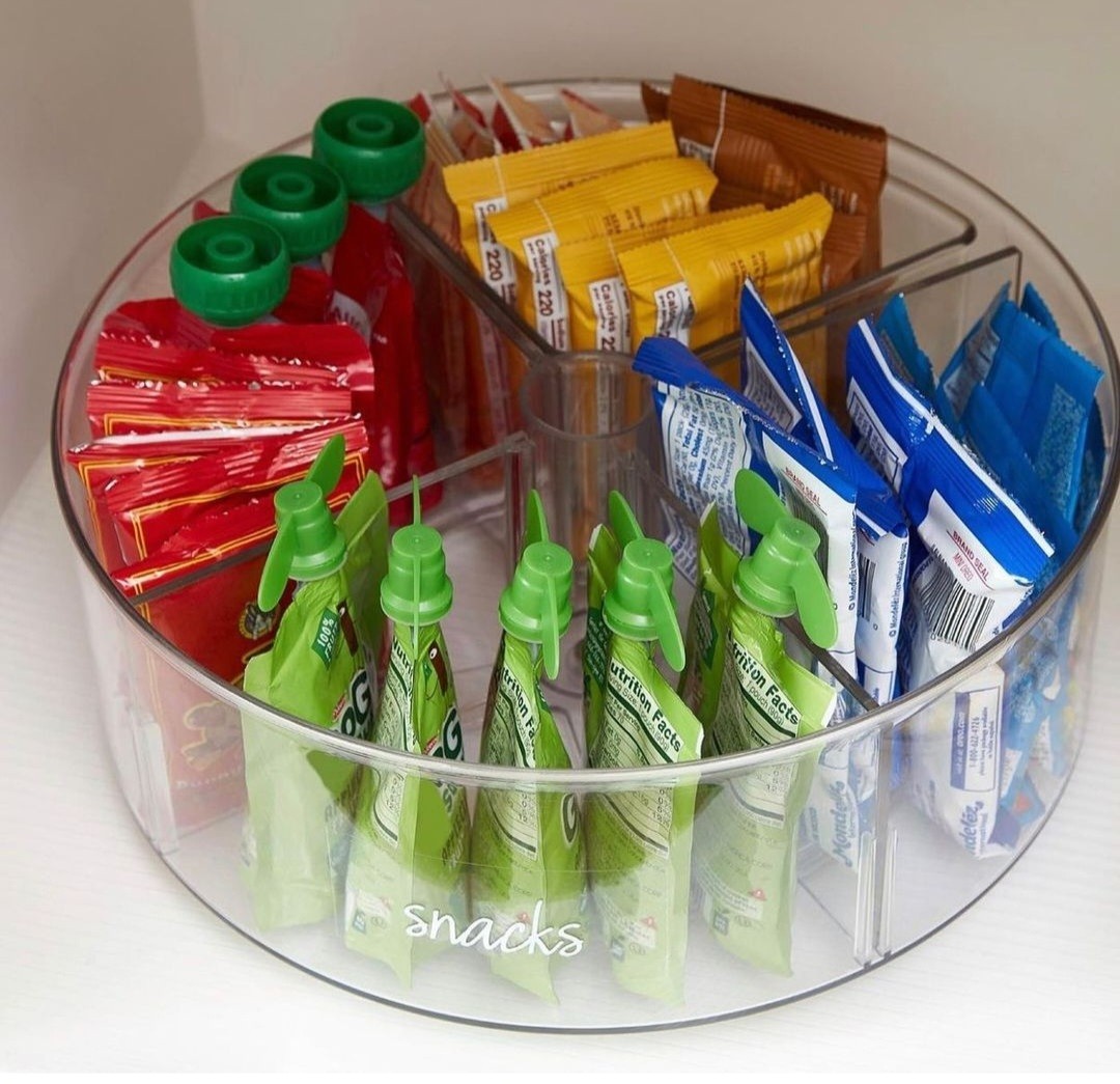 מעמד / קרוסלה אקרילי מחולק מסתובב