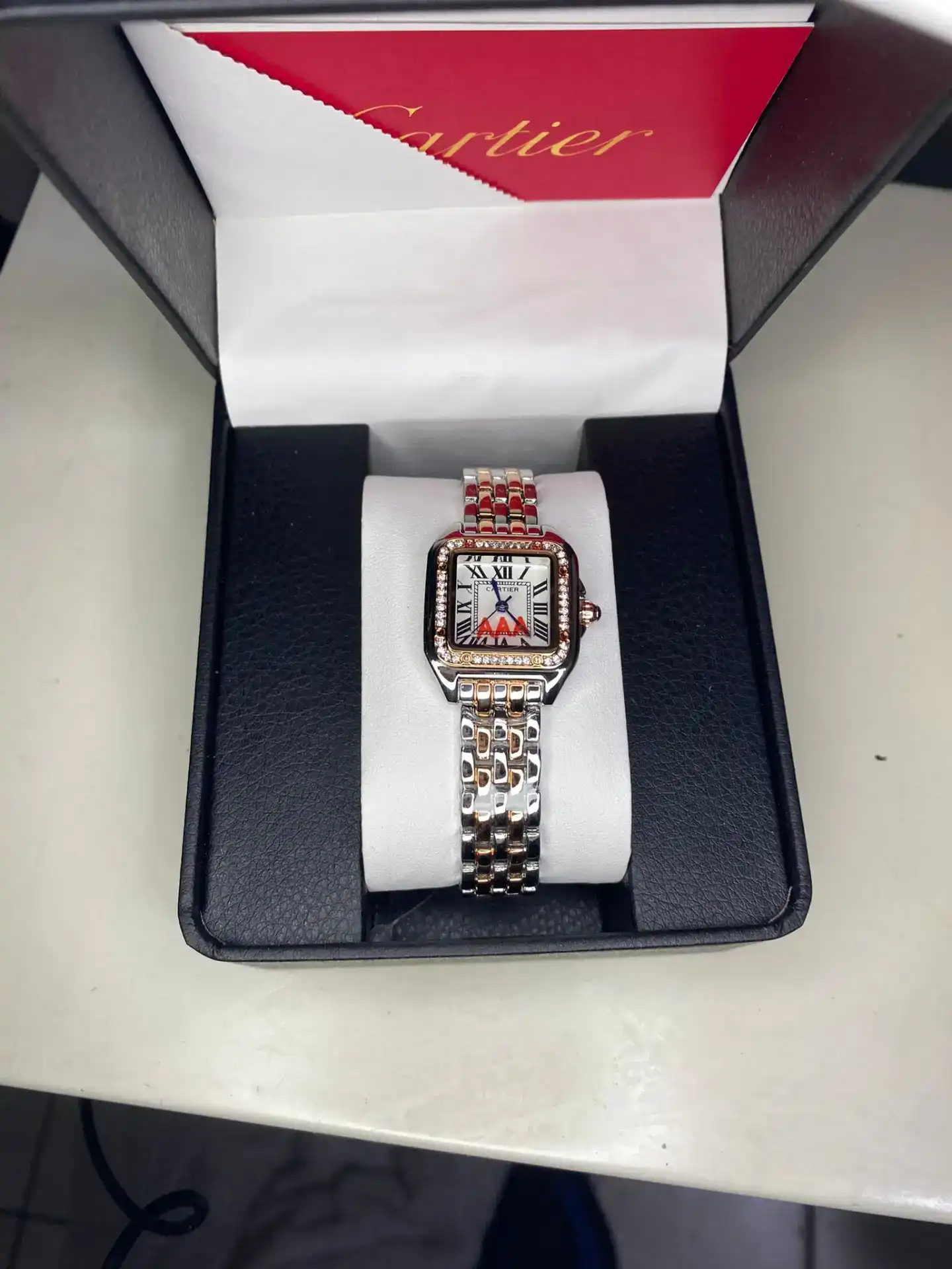 שעוני Rolex -Cartier נשים 36m רמת גימור AAA+ פול סט צבע כסף