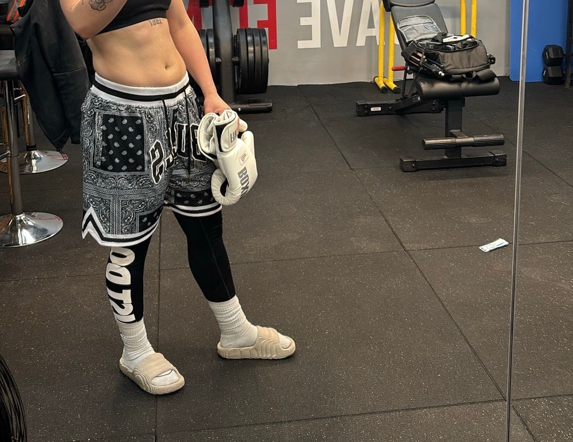 מכנס NBA - בולס אפור