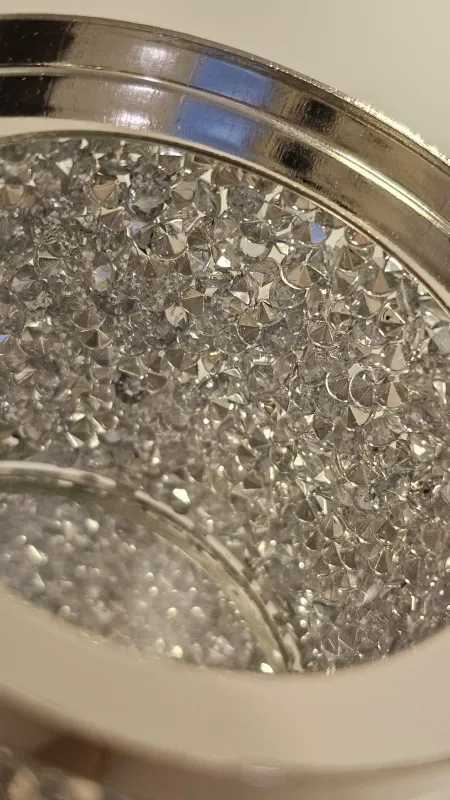 צנצנת קריסטל יוקרתית לדבש