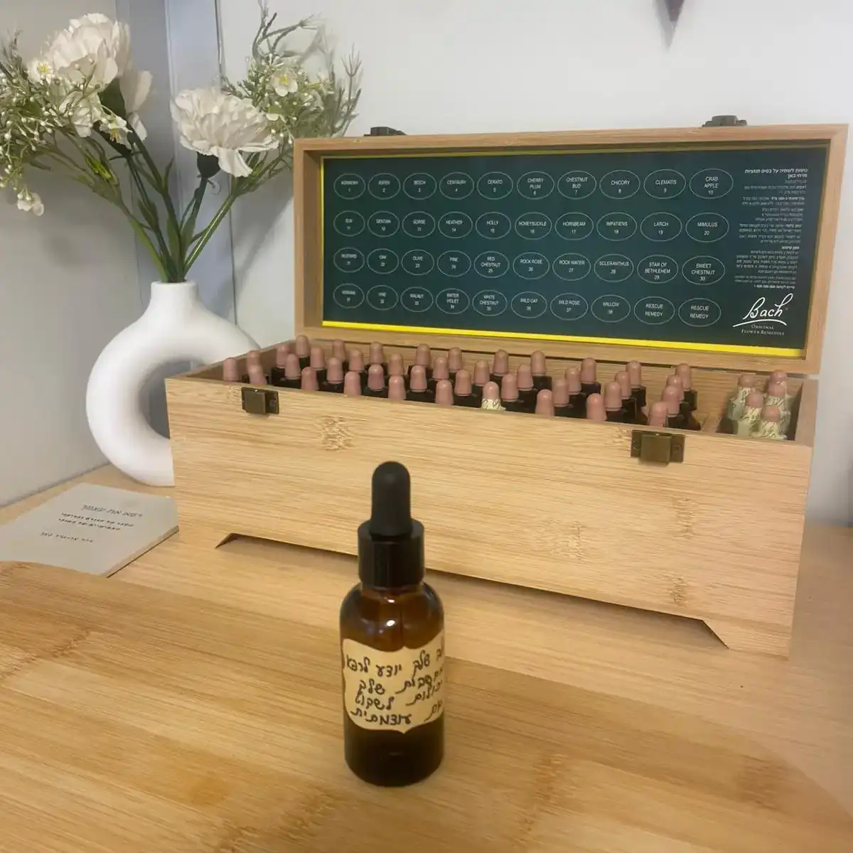 הרכבת פורמולת פרחי באך