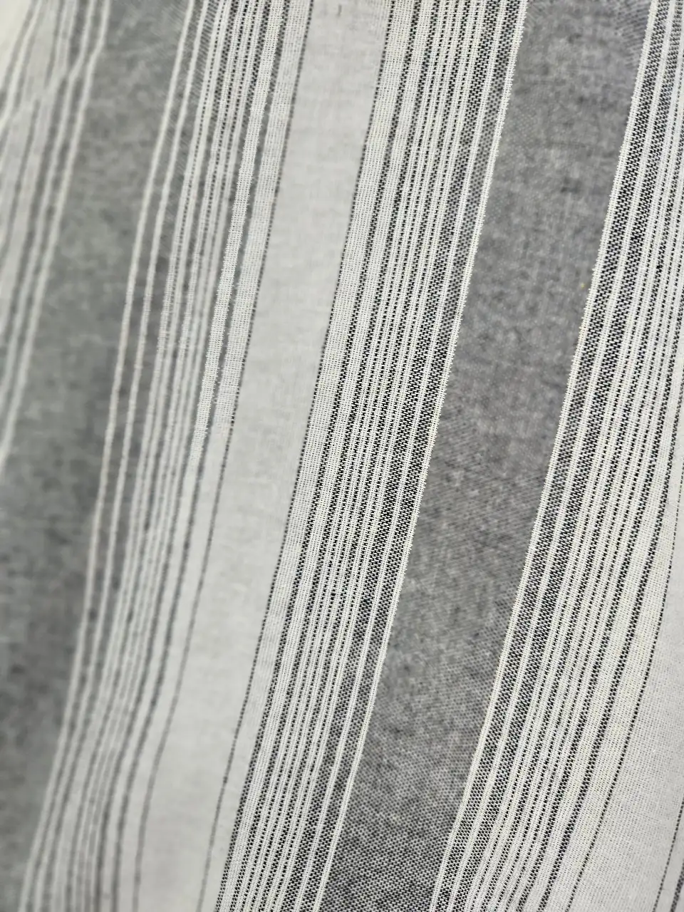 פישתן כותנה פסים רוחב 150 ס"מ