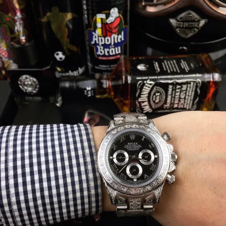 Rolex Engraved Vintage Daytona