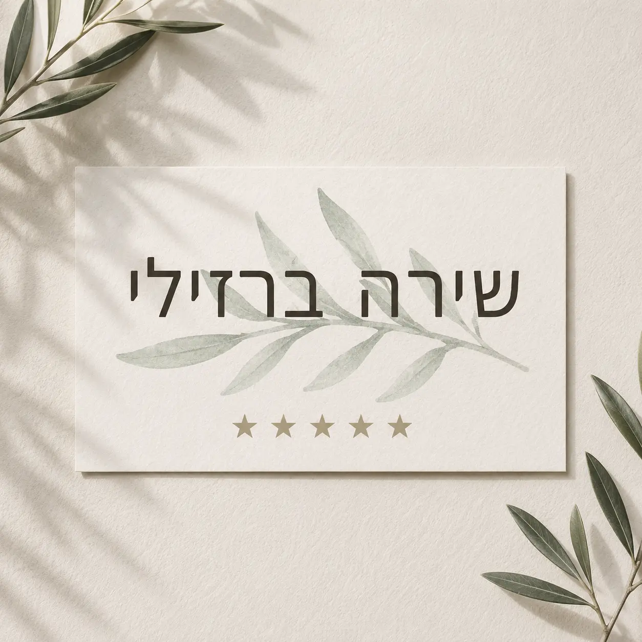 המלצה מלקוחה
