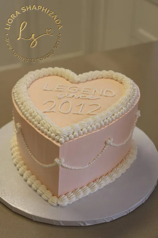 🩷עוגת בת-מצווה וינטז' ורודה🩷