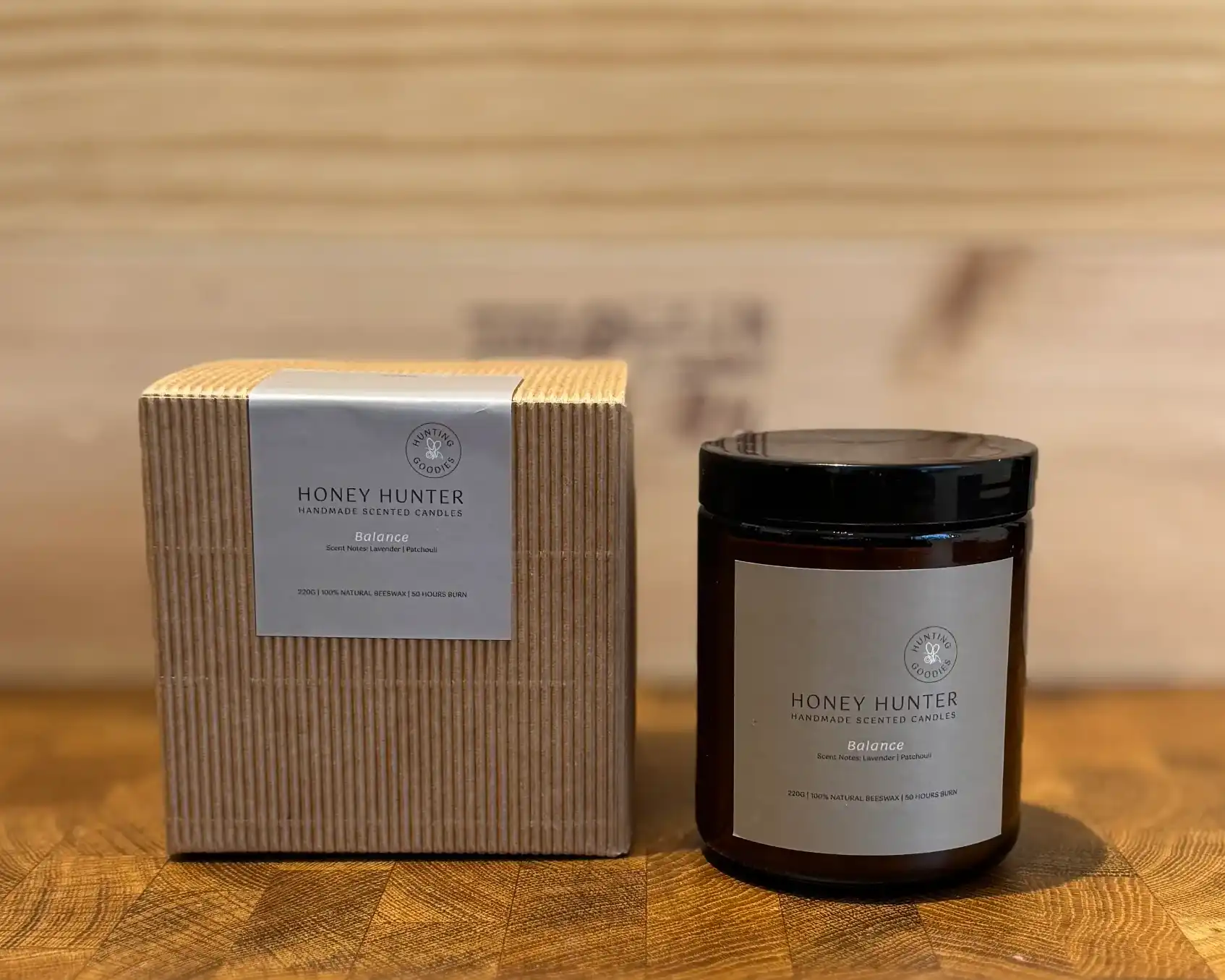 נרות ריחניים גדולים (220 גרם)