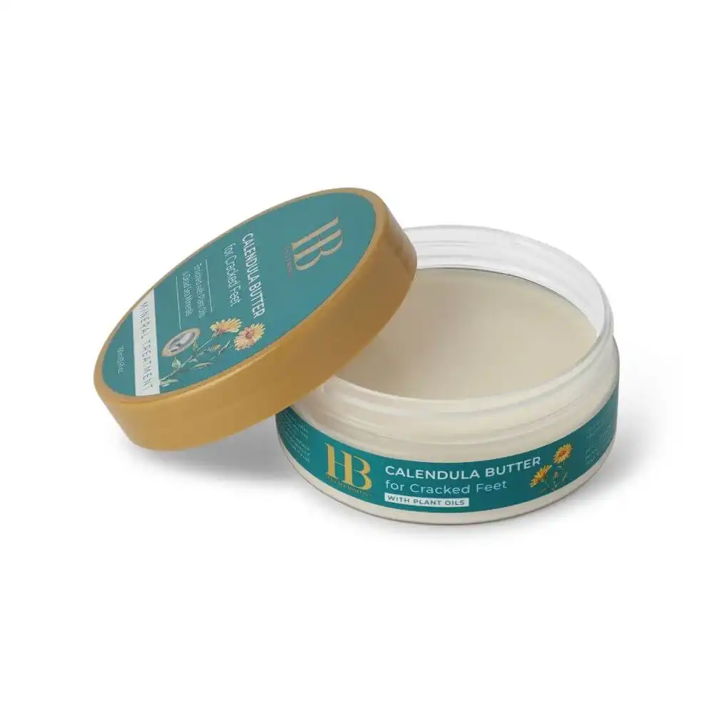 חמאת קלנדולה לעור סדוק בכפות הרגליים