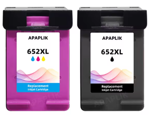 דיו 652 למדפסת HP, מותאם למדפסות Deskjet 1115 1118 2135 2136 2138 3635 3636 3835 4535