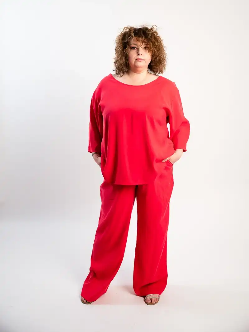 מכנס RONIT אדום