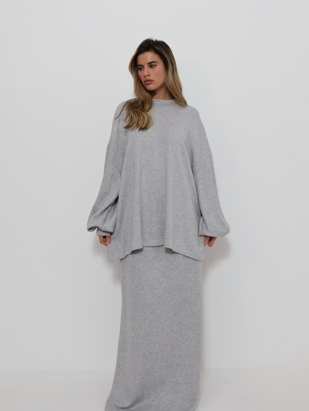 חליפת טרנינג רון אפור