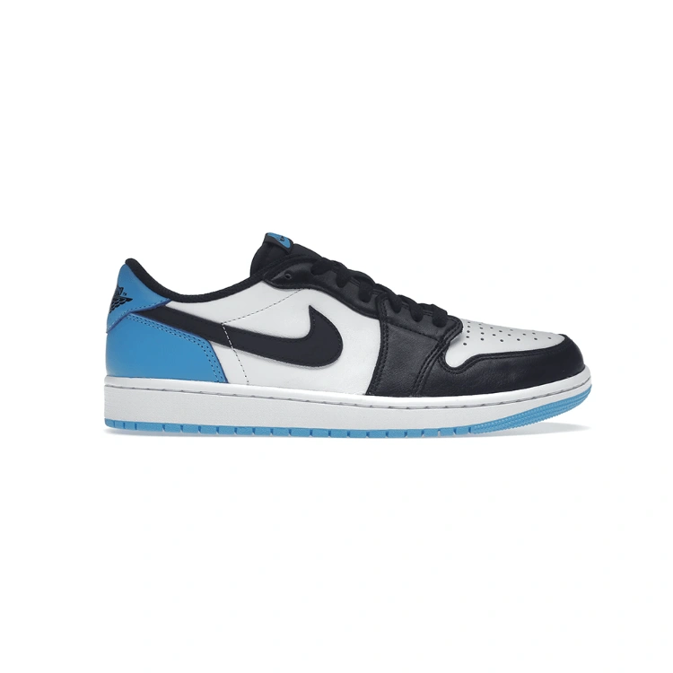 Jordan 1 Retro Low OG Black Dark Powder Blue