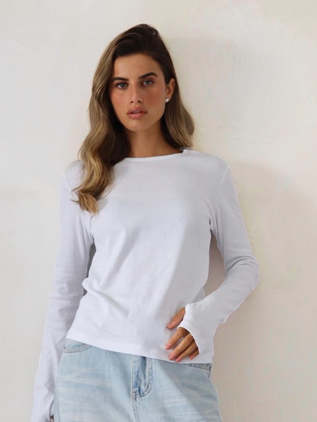 חולצת בייסיק כפפה דקה