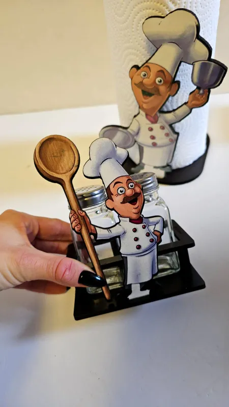 מעמד לנייר סופג ומלחיה בעיצוב מגניב