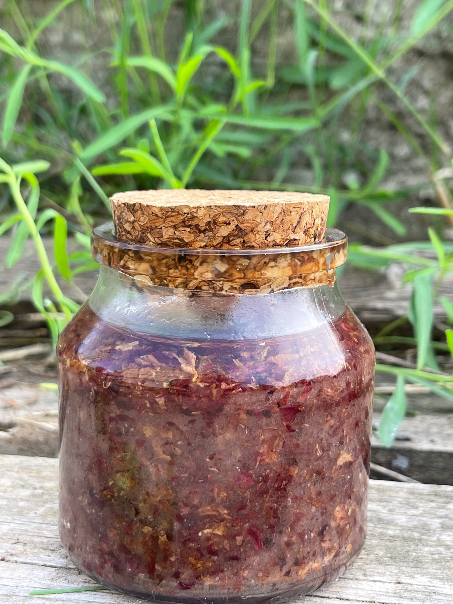 פילינג סוכר ורדים