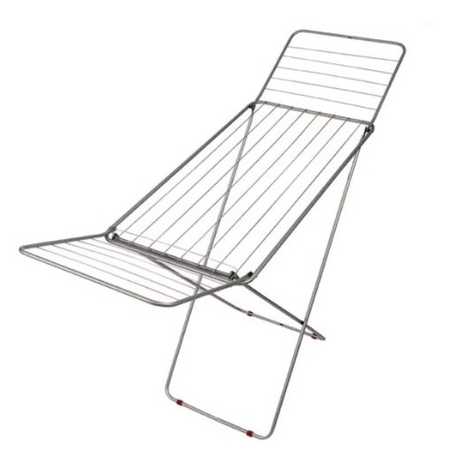 מתקן לייבוש כביסה מתכת כסוף COBRA