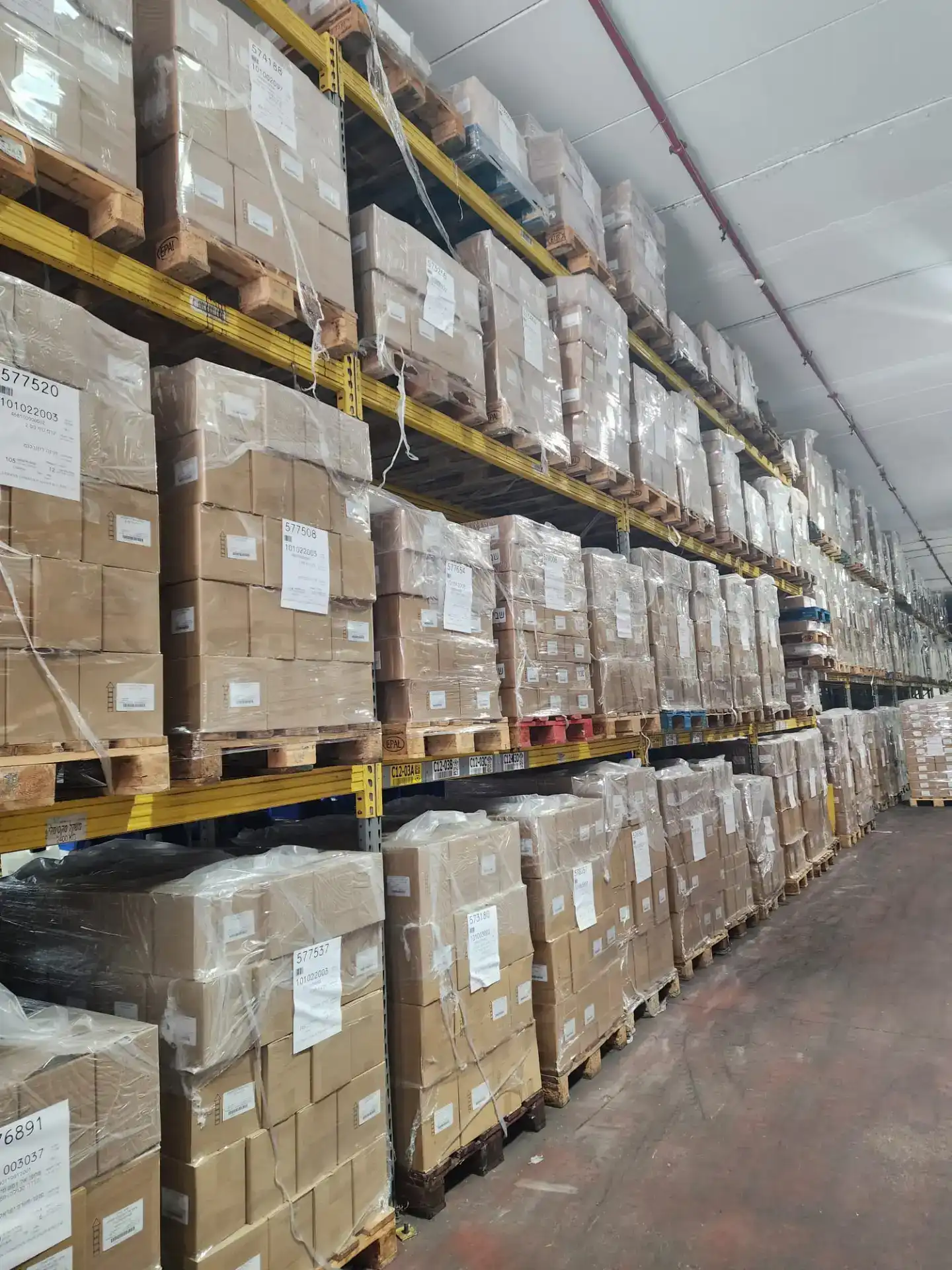 חלק מהמטענים שלכם לפני שינוע