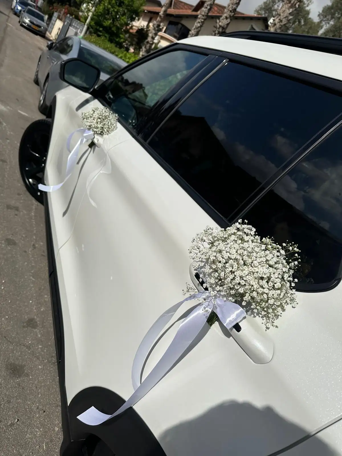קישוטי חתונה לרכב 