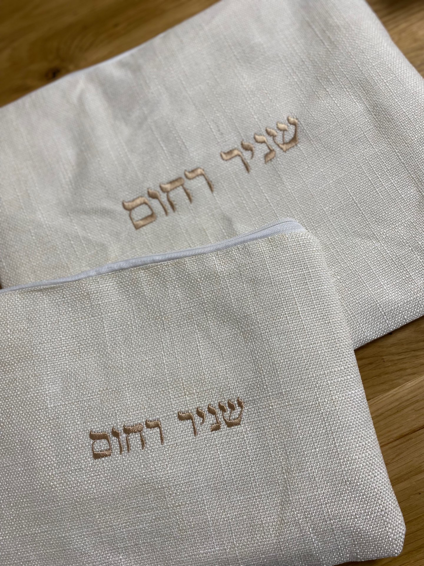 תיק טלית ותפילין בעבודת יד