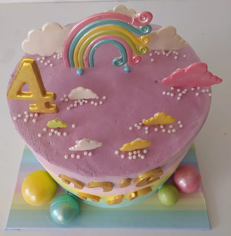 עוגת קשת בענן🌈