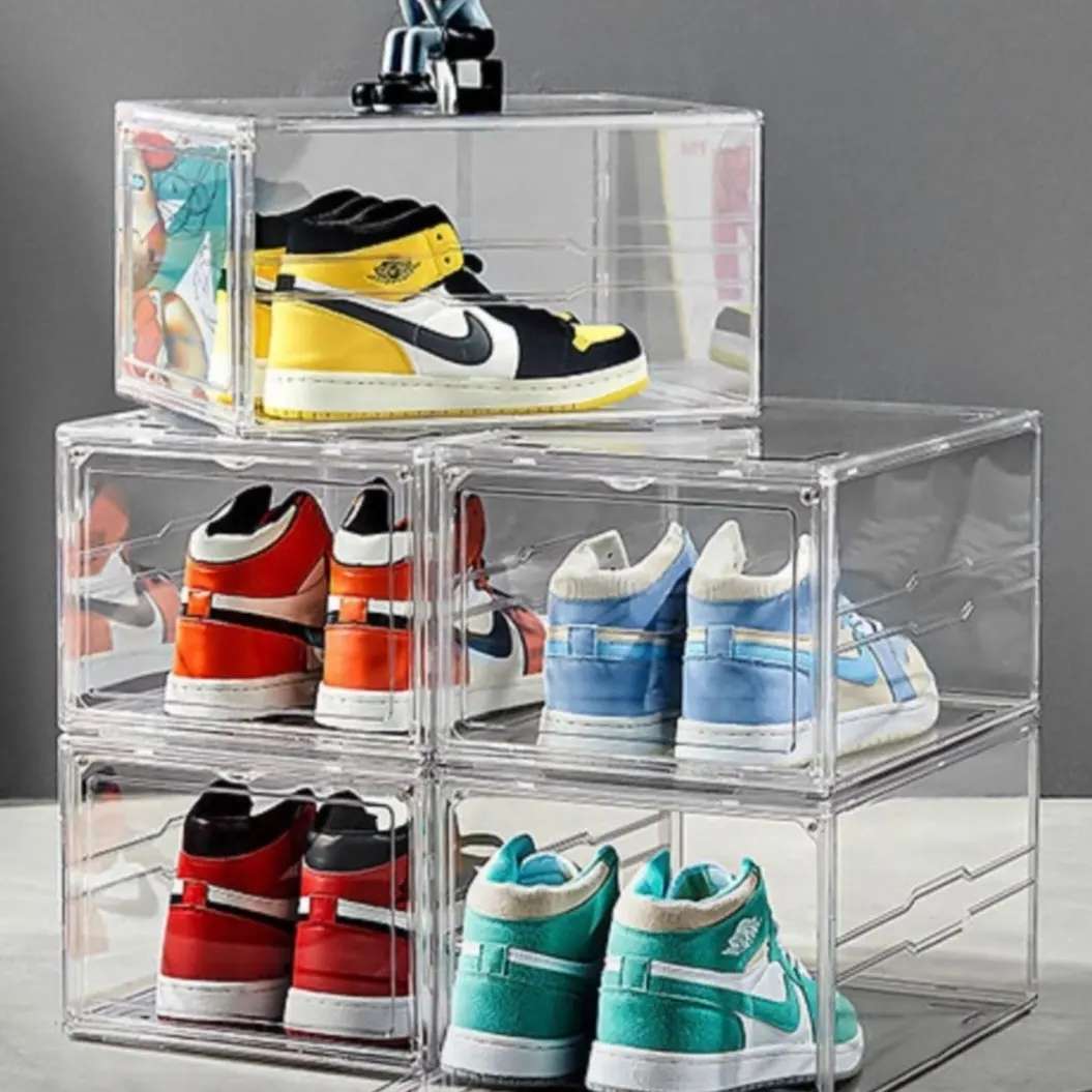 קופסת אקריל לנעליים 