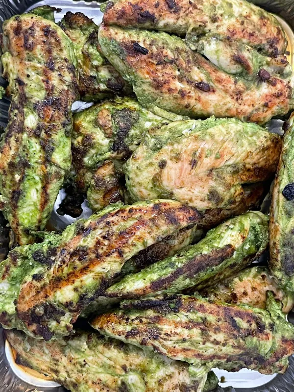 1 kilo Pesto Grilled chicken